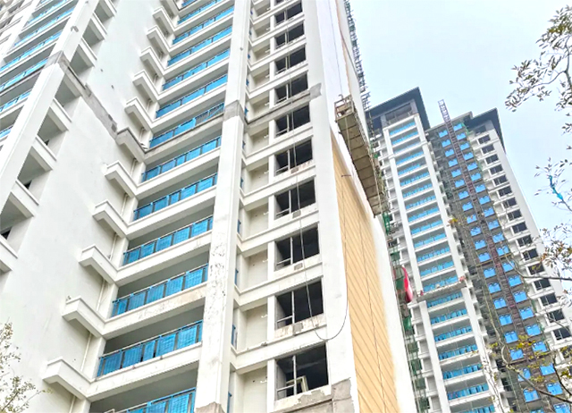 湖北荊州（zhōu）武地電建荊韻住宅欄（lán）杆工（gōng）程項目